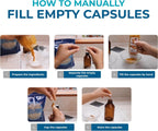 Capsuline Cápsulas Vacías de Gelatina Tamaño 4 - 1000 Unidades