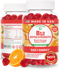 Lunakai Gominolas de Vitamina B12 3000mcg - Metilcobalamina para Energía y Metabolismo