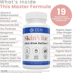 Zen Nutrients SkinVite: Suplemento Natural para la Piel, Acné y Apoyo Digestivo