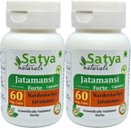 Jatamansi Forte Cápsulas 500 mg - 60 Cápsulas Vegetales - Extracto 10:1 - Satya Naturals