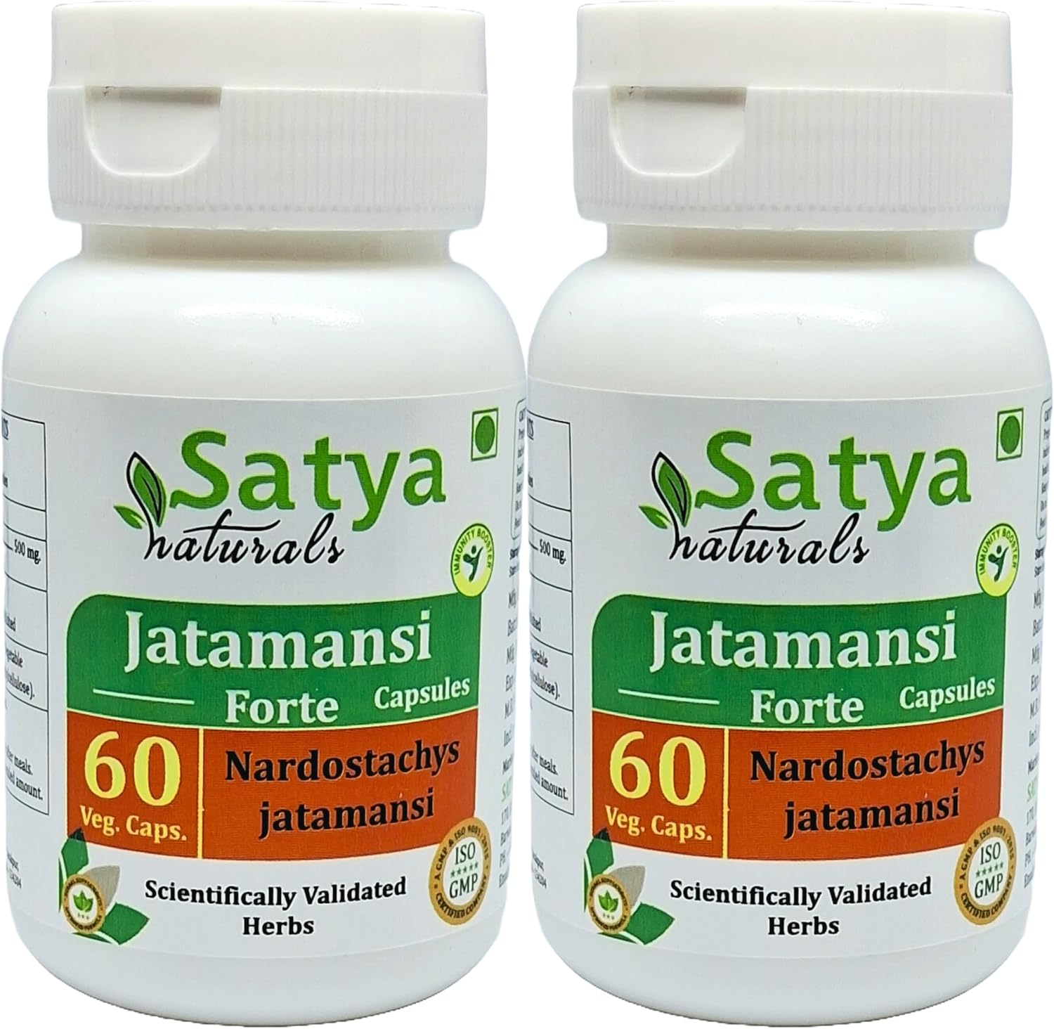 Jatamansi Forte 500 mg - 60 Cápsulas Vegetales - Extracto de Nardostachys Jatamansi 10:1