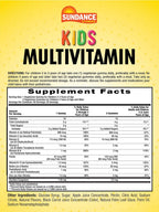 Sundance Kids Multivitamin Gummies - con Vitaminas D3, C, B12 y Zinc - Sabor Berry Mix - 50 Gominolas