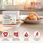 Shrink Calostro en Polvo 76.5g – Suplemento Natural de Calostro Bovino para la Salud General