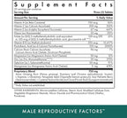 Michael's Health Programas Naturopáticos Factores Reproductivos Masculinos - 60 Comprimidos Vegetarianos - Nutrientes para la Fertilidad Masculina - Kosher