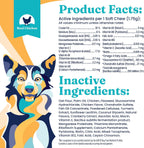 Solid Gold Multivitamínico para Perros Senior - Masticables con Glucosamina, Probióticos y Vitaminas - 120 unidades