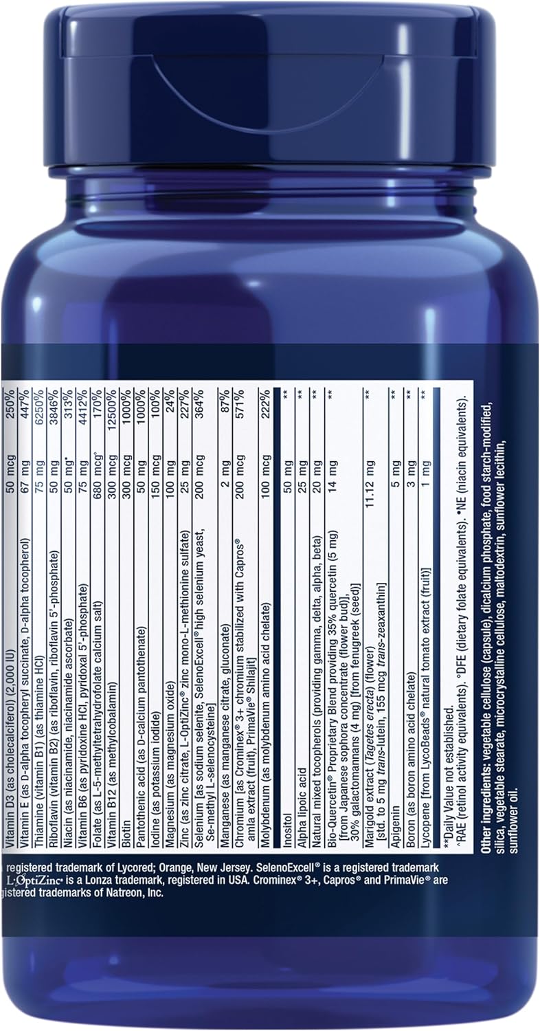 Life Extension Two-Per-Day Multivitamin - 60 Cápsulas