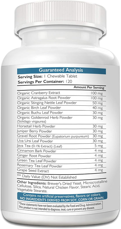 Nutrition Strength Kidney Support for Dogs - Apoyo Renal, Vejiga y Tracto Urinario, con Arándano Rojo Orgánico y Astrágalo, – Image 9