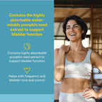 Natural Factors WomenSense BladderSense - Bladder Function Supplement - Pumpkin Seed Extract - Vegan, Gluten-Free - 90 Capsules