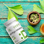 DEAL SUPPLEMENT Ginkgo Biloba 500mg - 240 Cápsulas - 4 Meses de Suministro