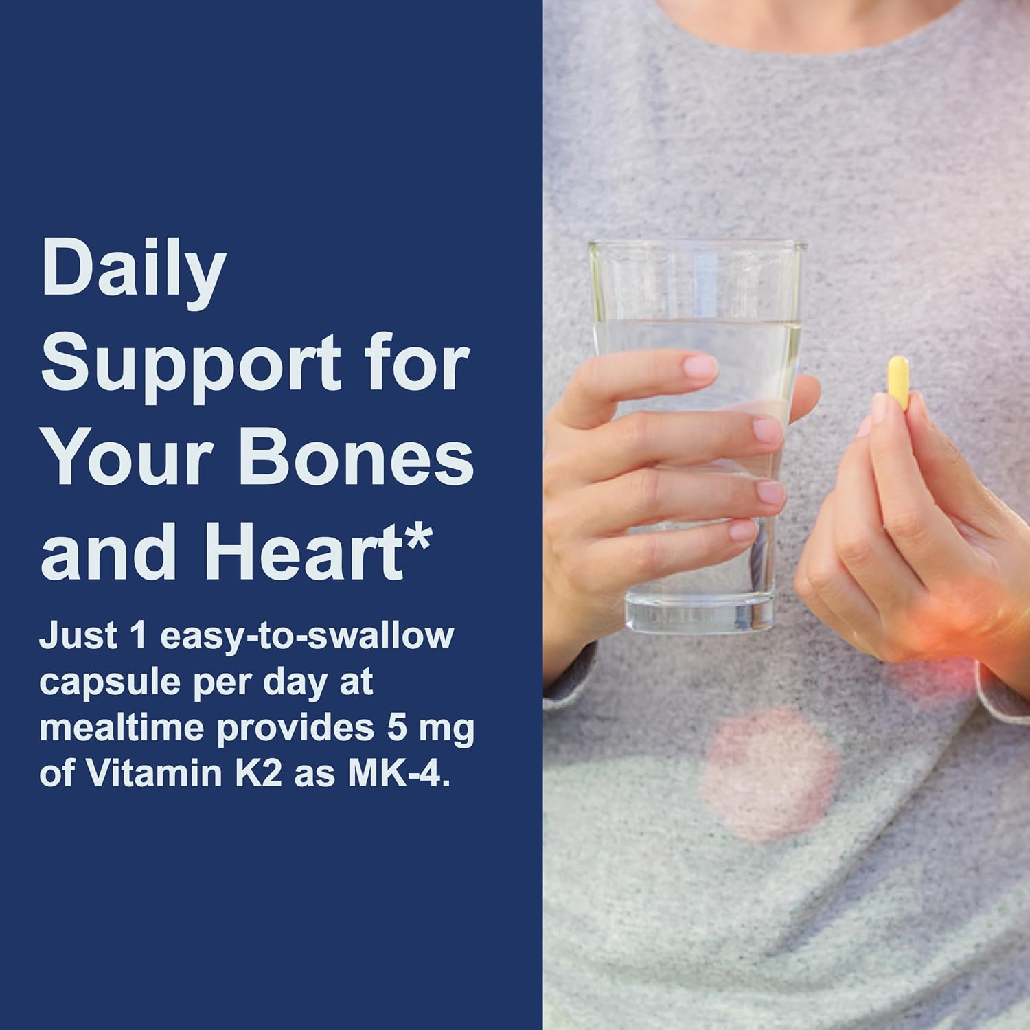 Carlson Vitamina K2 MK-4 (Menatetrenona) - 60 Cápsulas