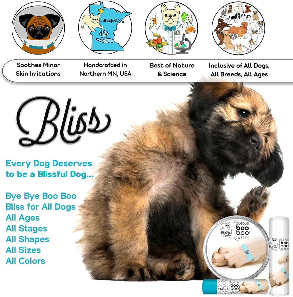 The Blissful Dog Boo Boo Butter para Molestias de tu Perro, 113g (4 oz)