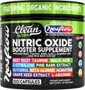 NosFlow Suplemento de Óxido Nítrico para Hombres | Remolacha, Taurina, L-Arginina, Ácido Málico, L-Citrulina, Corteza de Pino, Glicerol, Agmatina, Semilla de Uva, Vitamina C, B12, B3 - Clean Nutra