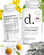 Daily Defense Mood Support Supplement - Ultra Mood 60 Comprimidos