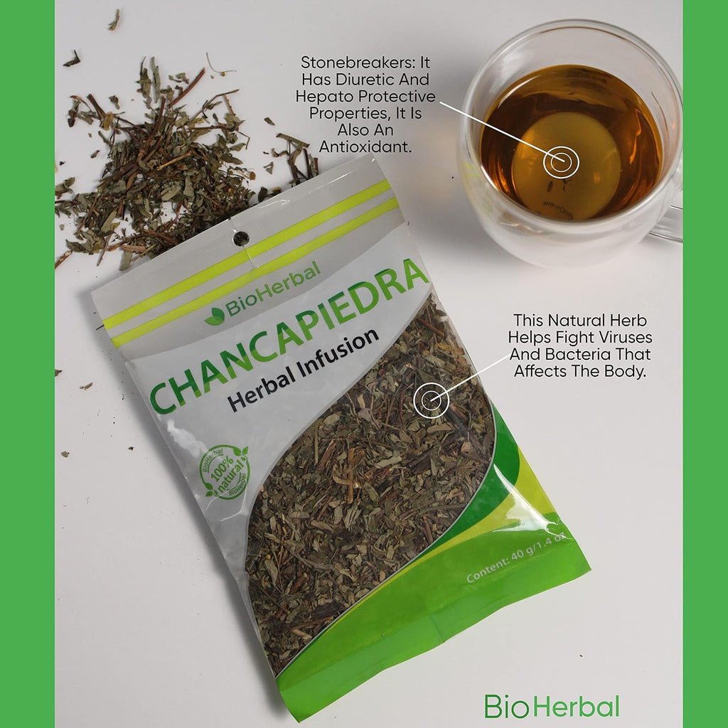 Bio Herbal Chancapiedra (Stonebreaker) Té Orgánico 40g