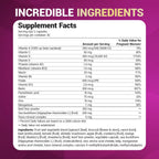 Dr. Berg Vitaminas Prenatales Naturales para Mujeres - con Folato, Vitaminas, Minerales, Omega y 11 Superalimentos - 60 Cápsulas