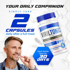 LIVORKA Viriltonic Cápsulas, Fórmula Avanzada de Apoyo (60 Cápsulas)