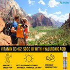 AnuMed Vitamina D3 y K2 5000 UI Crema con Magnesio, Ácido Hialurónico y Vitamina E