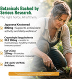 Zenmen Tick Immune Support - Fórmula Mejorada - 90 Cápsulas Veganas