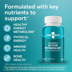 One A Day Women's Active Metabolism - Multivitamínico para Mujeres, 120 Comprimidos