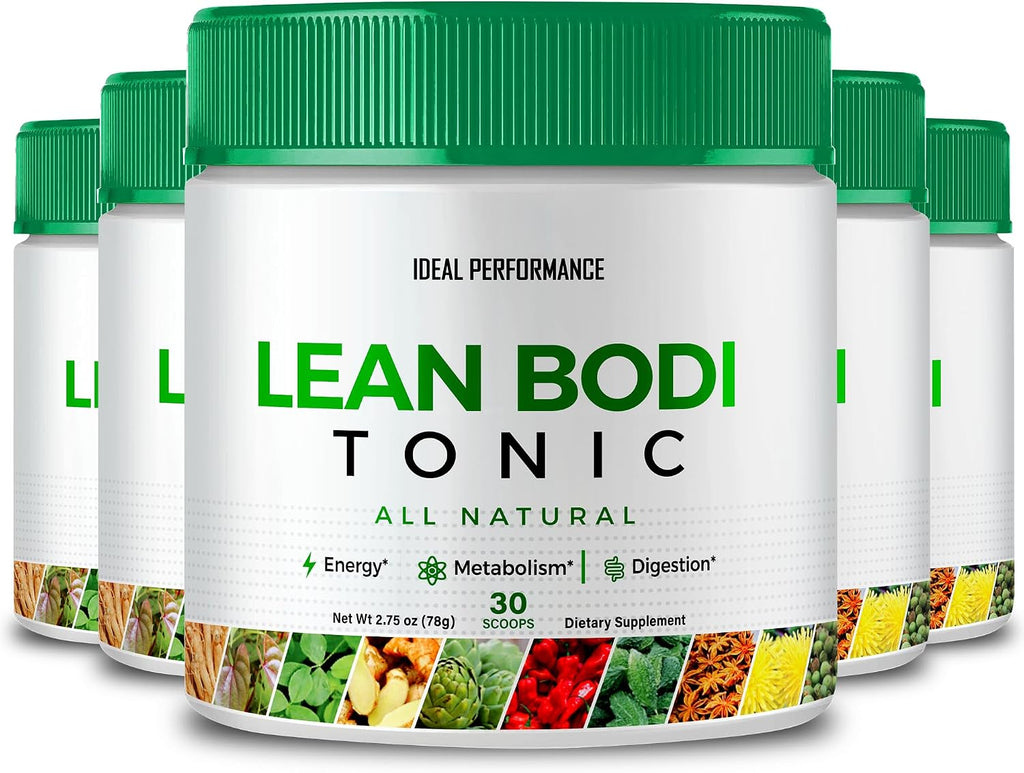 Lean Bodi Tonic Powder Official Formula - 5 Paquetes