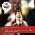 MycoDog Vitality - 20-in-1 Mushroom & Adaptogen Supplement for Dogs - Immune Health, Senior Dog, & Daily Wellness Support - Turkey Tail Mushroom for Dogs, Reishi, Chaga