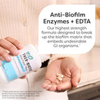 SFI Health Klaire Labs Ther-Biotic Interfase Plus - Enzimas Anti-Biofilm con EDTA (120 Cápsulas)