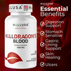 Cápsulas de Sangre de Dragón 1000mg | Croton Lechleri | Hallusa Natural
