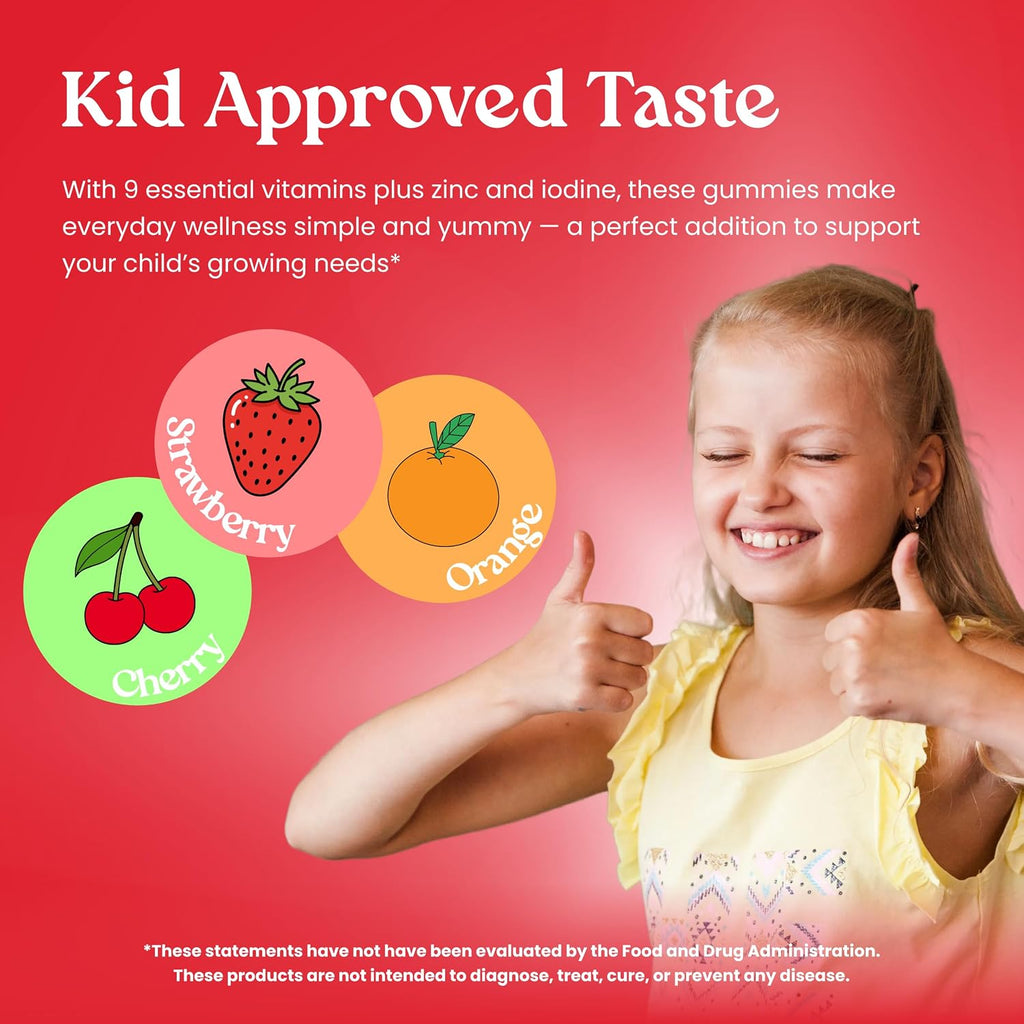 VITA GLOBE Multivitamínico para Niños en Gominolas con Saúco, Vitamina C y Zinc – 60 Gomitas (1 Mes)