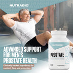 NutraBio Prostate: Advanced Prostate Function Support - Inflammation Defense and Antioxidant Support - 90 Cápsulas
