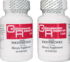 Cardiovascular Research Vitamina E Annatto Tocotrienoles 125 mg, 120 Cápsulas Blandas (2 x 60)
