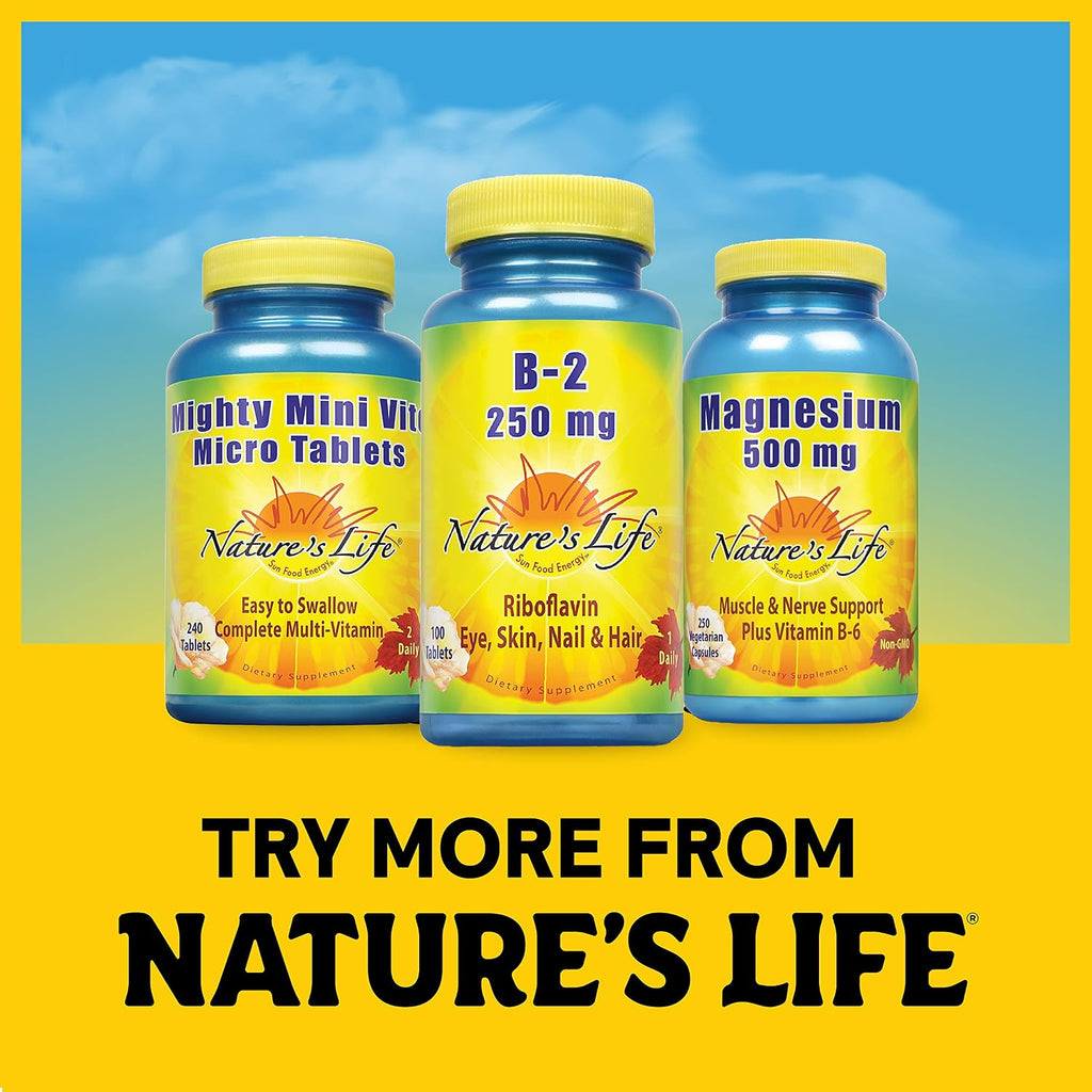 Nature's Life Monolaurin 1000 mg, 180 Cápsulas Vegetarianas