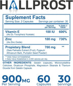 Hallusa Natural HALLPROST - 60 Cápsulas - Suplemento para la Salud de la Próstata