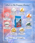 VITAL 4U Premium Daily Multivitamin for Men and Women - 30 Packets