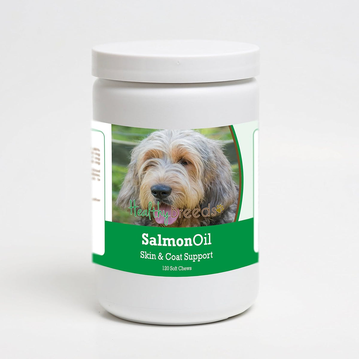 Healthy Breeds Otterhound Salmon Oil Soft – Piel y pelaje: El EPA y el DHA pueden ayudar a mantener una piel – Image 1