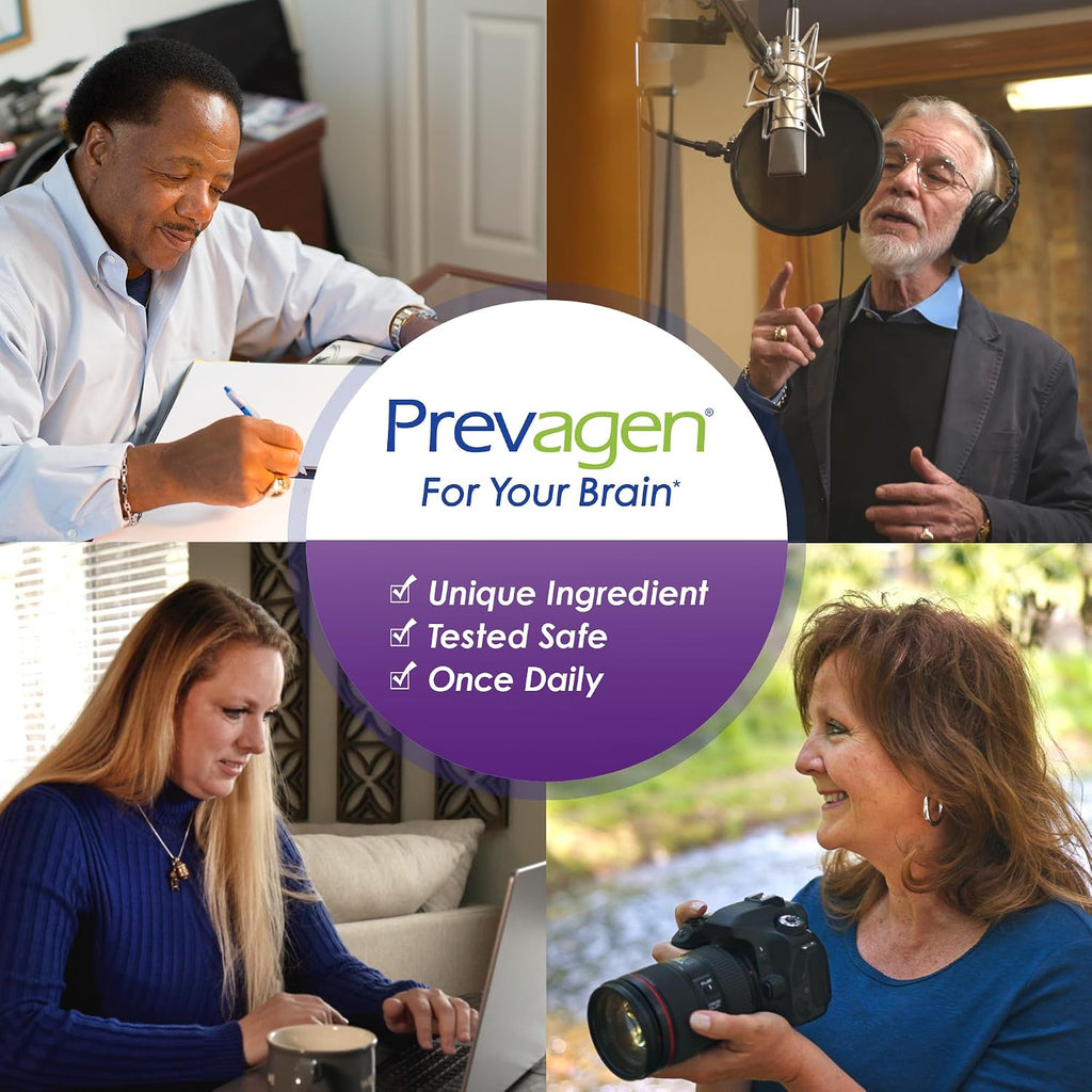 Prevagen Regular Strength Comprimidos Masticables Sabor a Bayas Mixtas - 30 Comprimidos (Suministro para 1 Mes) | Formulado para el Cerebro | 10 mg de Apoaequorina más Vitamina D3