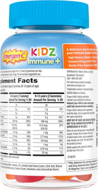 Emergen-C Kidz Gomitas de Vitamina C para el Sistema Inmunitario - Sabor Fruta Divertida - 44 unidades