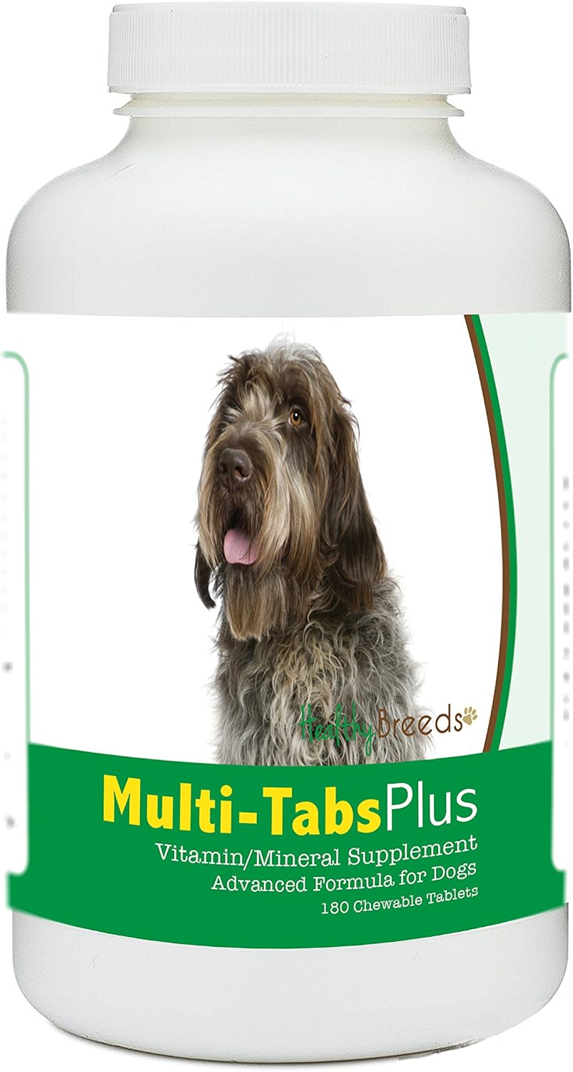 Healthy Breeds Multi-Tabs Plus – Multivitamínico masticable para perros – 180 comprimidos