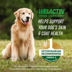 Nutramax Welactin Omega 3 para Perros - 120 Cápsulas blandas