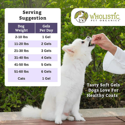 Wholistic Pet Organics Aceite de Krill para – Ayudan a mantener la piel hidratada y reducen la sequedad y – Image 6