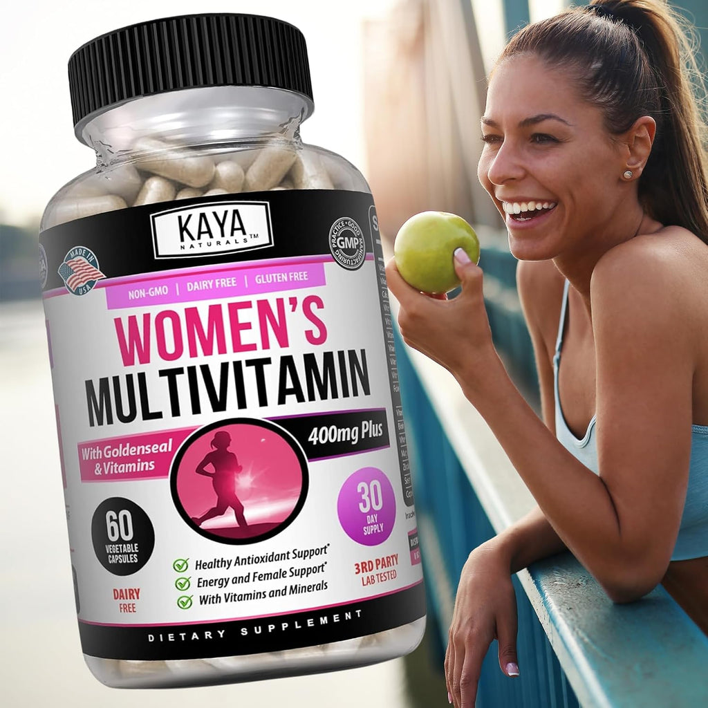 Kaya Naturals Multivitamínico para Mujeres – 60 Cápsulas