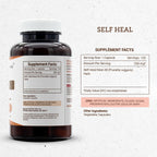 Secrets of the Tribe Self Heal 120 Cápsulas - Prunella Vulgaris (Heal All) - Complemento Alimenticio Herbal