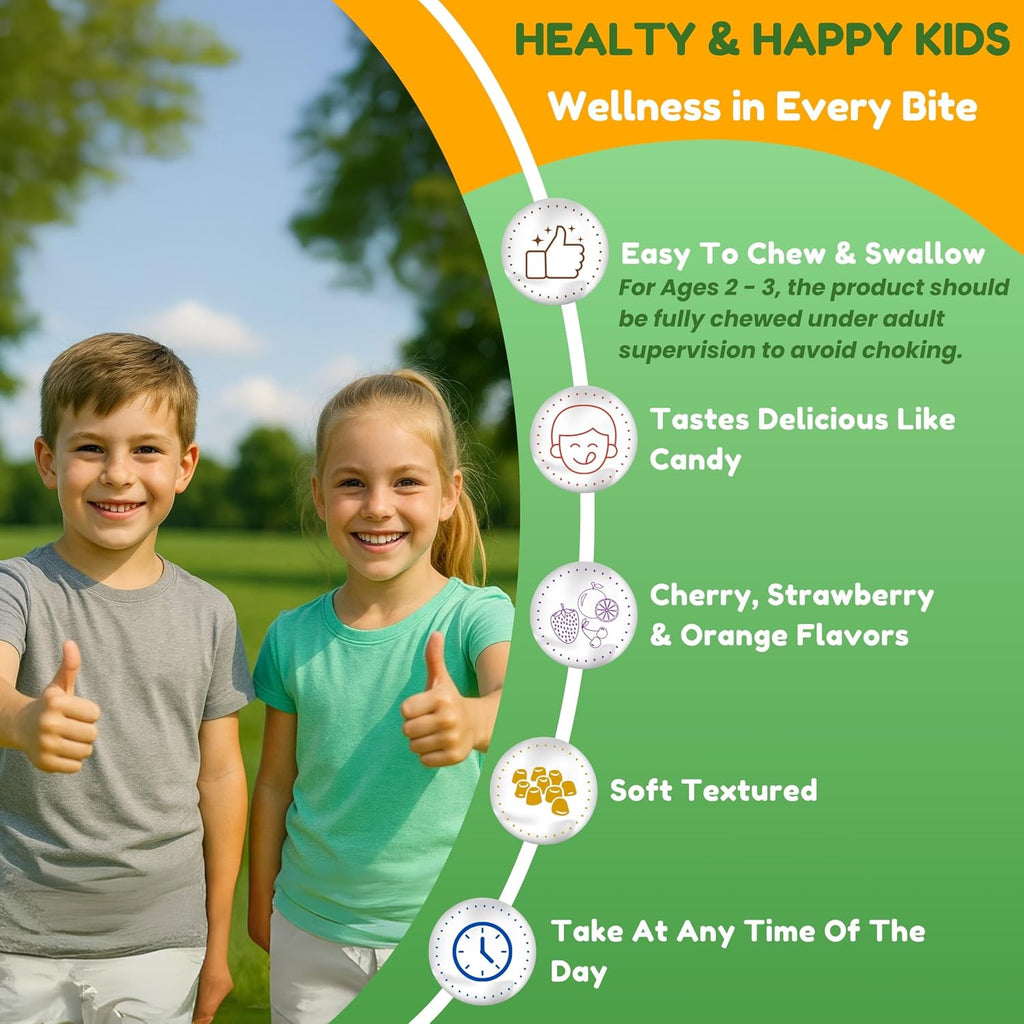 SHIFAA NUTRITION Gominolas Multivitamínicas Halal para Niños