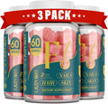 Gomitas de Biotina para el Cabello, Piel y Uñas - 3 Pack (90 Días) - Vegano - Sabor Frambuesa