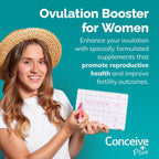 Conceive Plus Ovulation Support - Complejo de Inositol y CoQ10 para Fertilidad Femenina