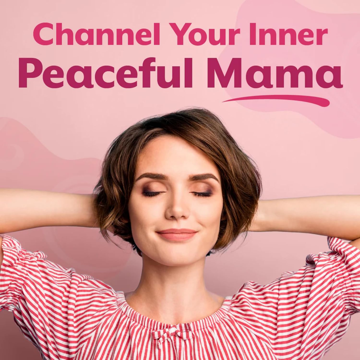 Redd Remedies Peaceful Mama – Suplemento para el Estrés y Sueño con Lactium, Melisa y Jengibre – 30 Cápsulas