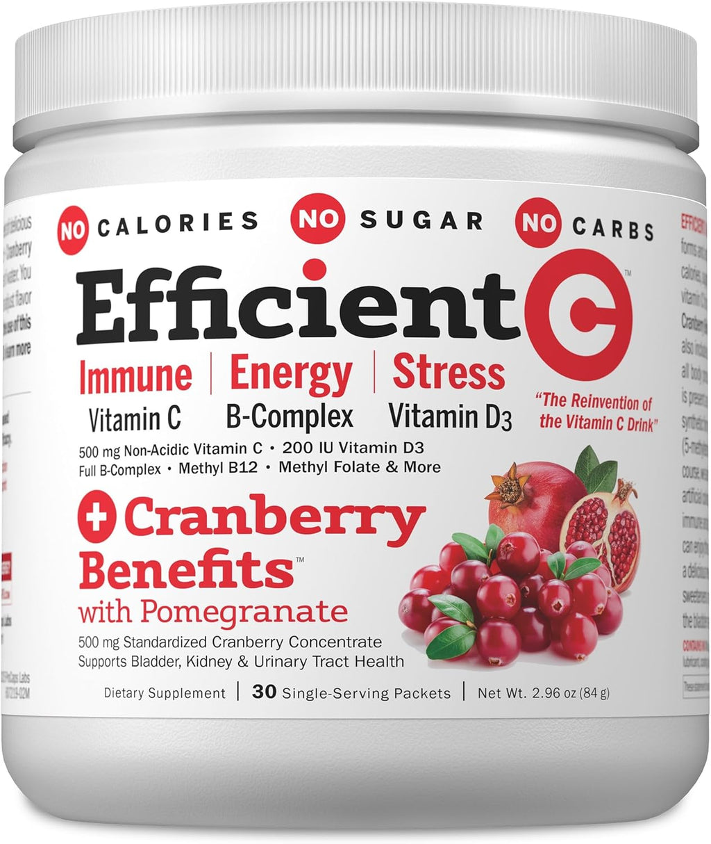 ANDREW LESSMAN Efficient C + Cranberry Benefits - 30 Sobres