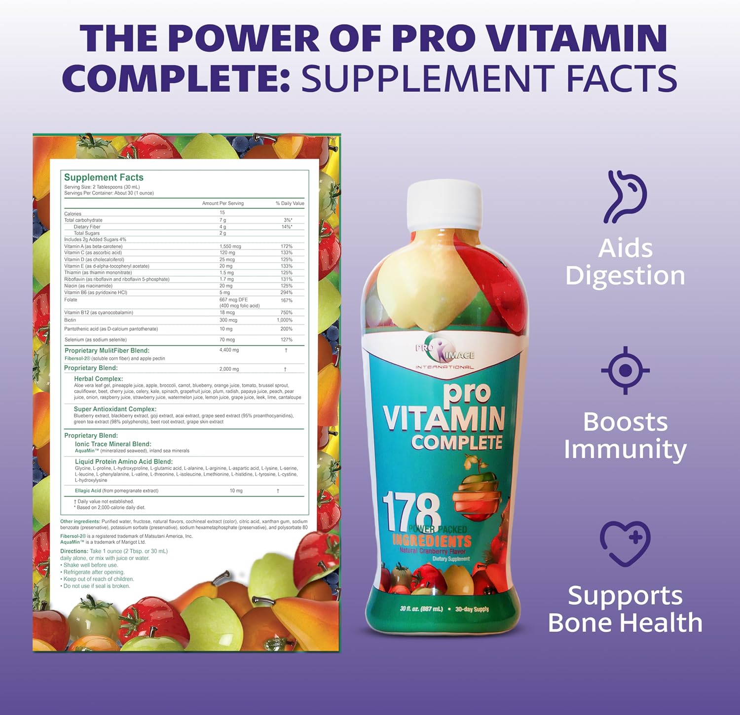 Pro Vitamina Completa 4-30 Oz