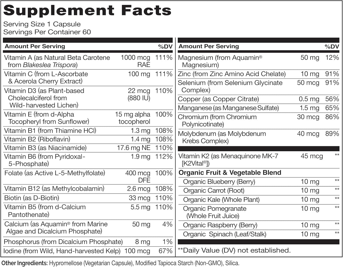 NATURELO Multivitamínico para Hombres - – Complejo B activo: Incluye metilcobalamina (B12) y piridoxal-5-fosfato – Image 3