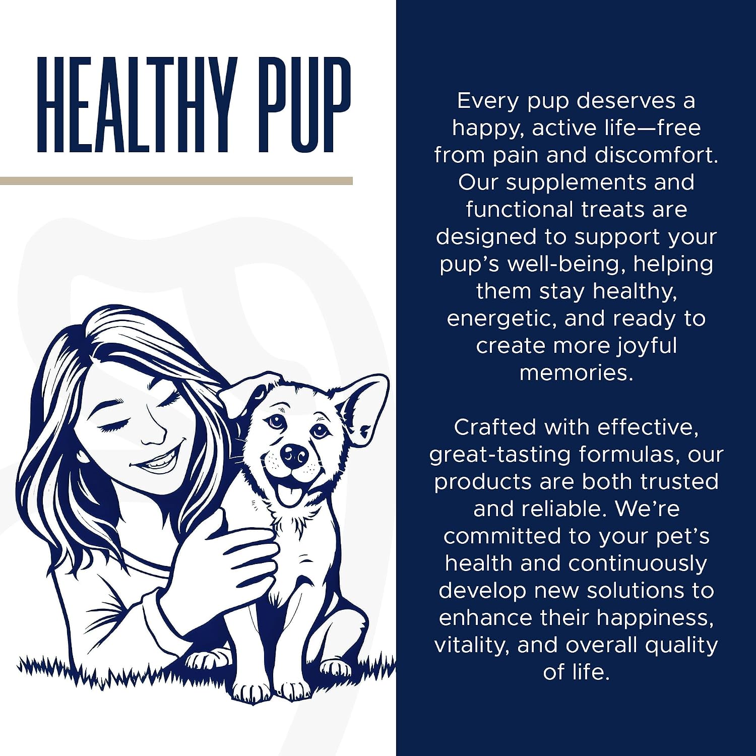 Healthy Pup Suplementos de Aceite de Pescado para Perros - 180 Golosinas Masticables - Omega 3, EPA, DHA, Biotina y Vitamina E - Piel y Pelaje Saludables