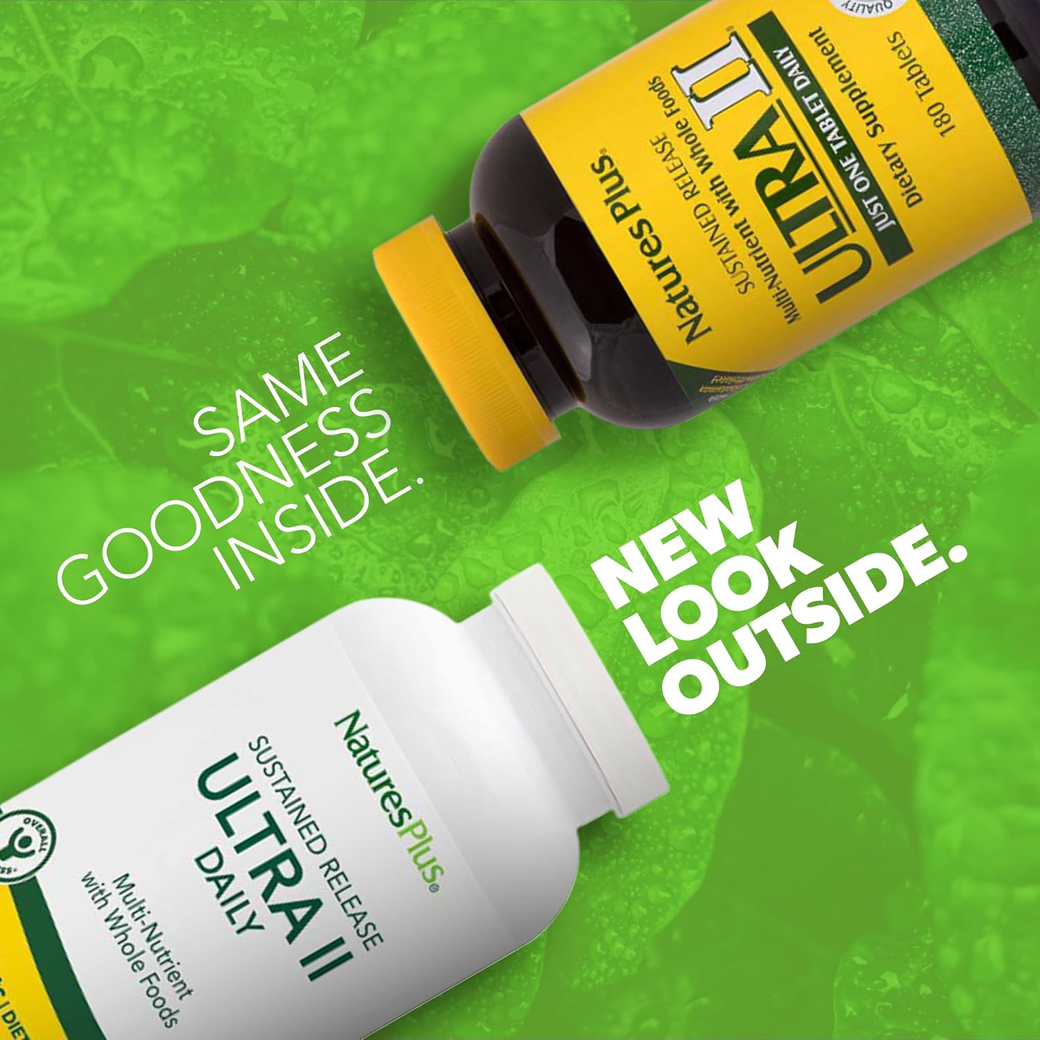 NaturesPlus Ultra II Daily Multivitamínico - Pack de 2 (360 Comprimidos)